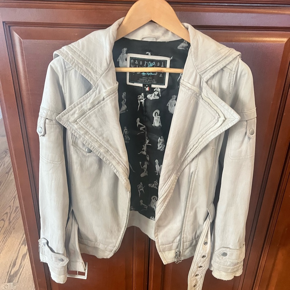 Sophia Vespucci S Genuine Leather Jacket